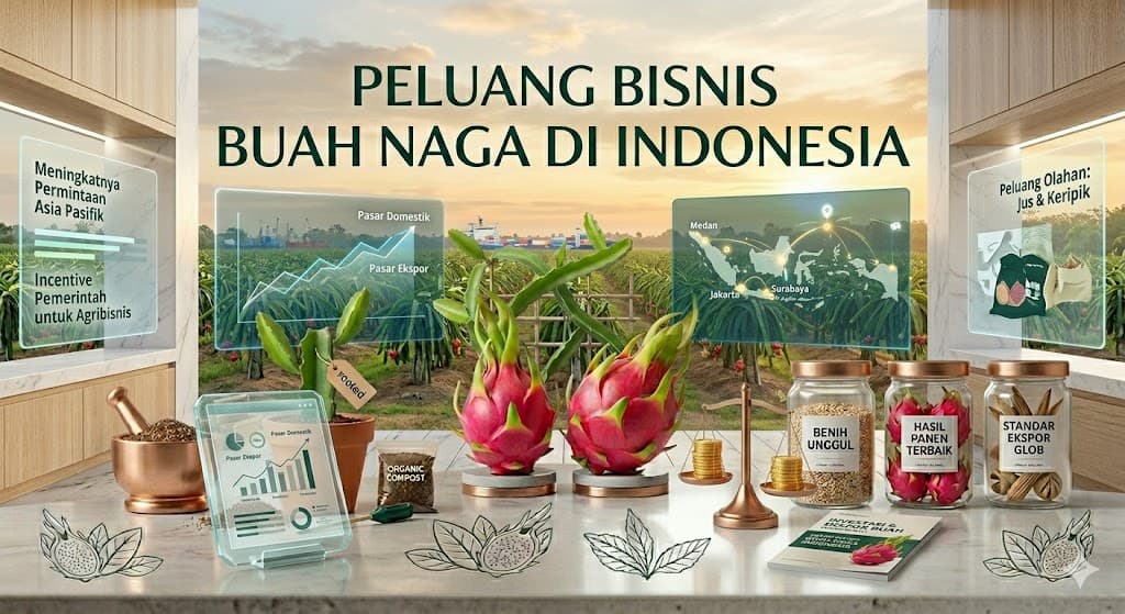 Peluang Bisnis Buah Naga di Indonesia