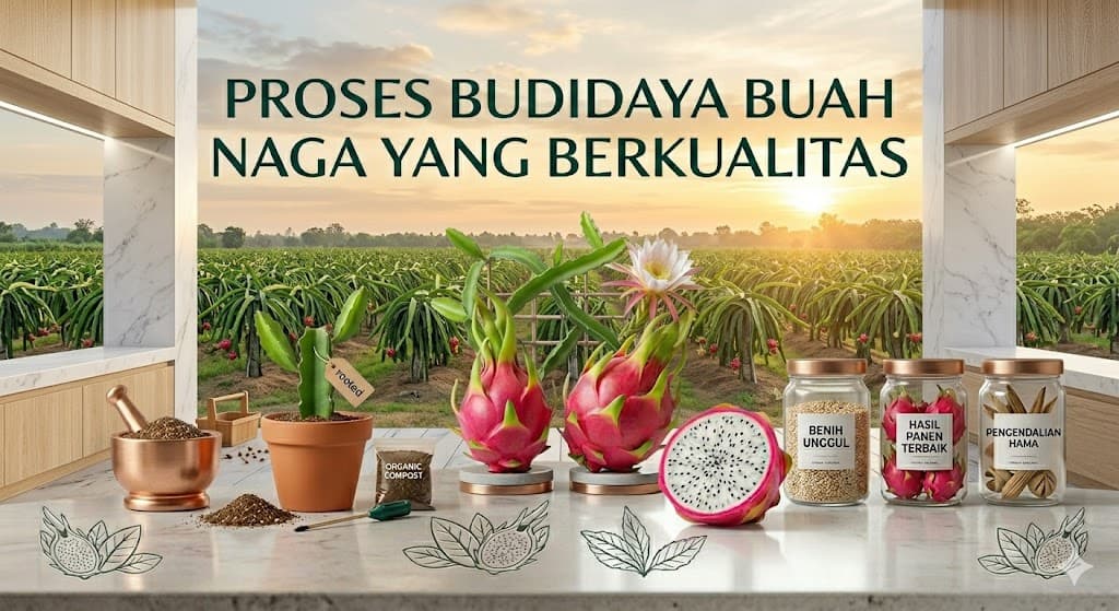 Proses Budidaya Buah Naga yang Berkualitas