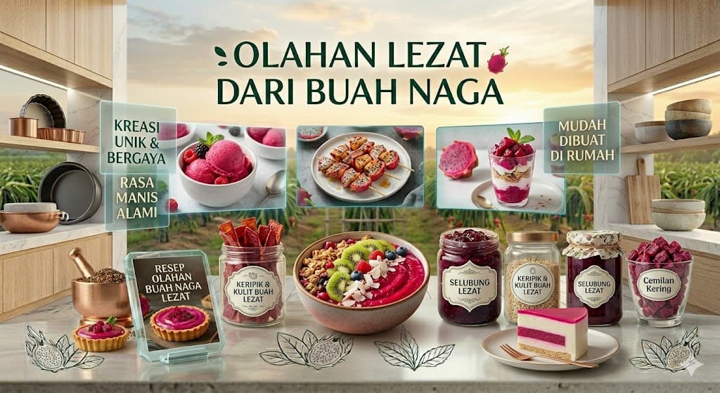 Olahan Lezat dari Buah Naga